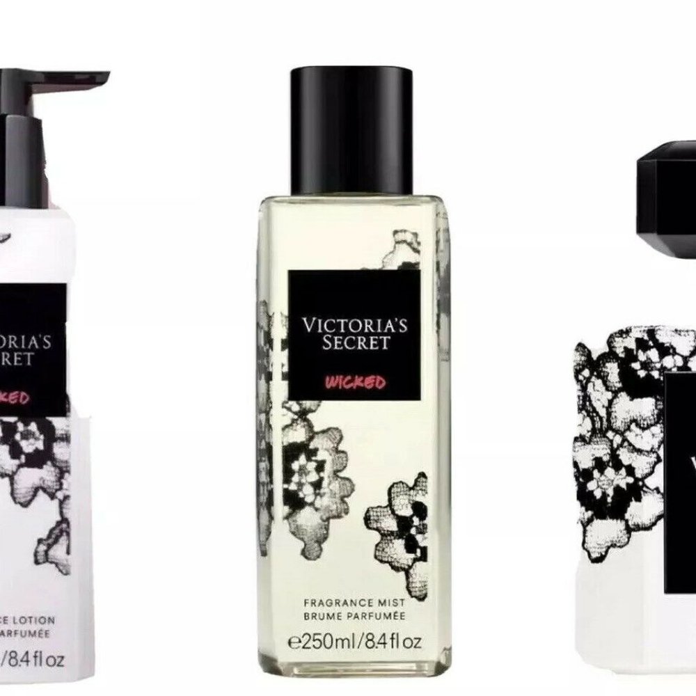 3 New Victoria's Secret Wicked set fragranc